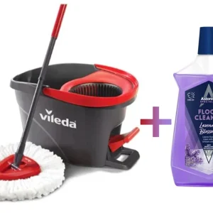 Pack Mopa Balde Vileda + Limpiador de Pisos Concentrado Lavanda Astonish 1 Lt