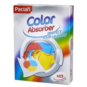 PACLAN PAÑOS ABSORBENTES DE COLOR 15 UNIDADES