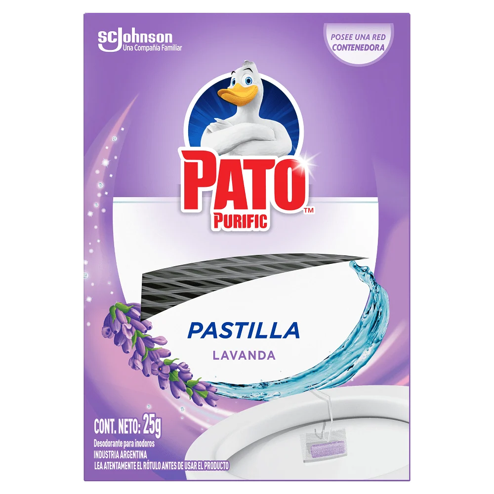 Desodorante Ambiental Pastilla Lavanda 25 Gr PATO