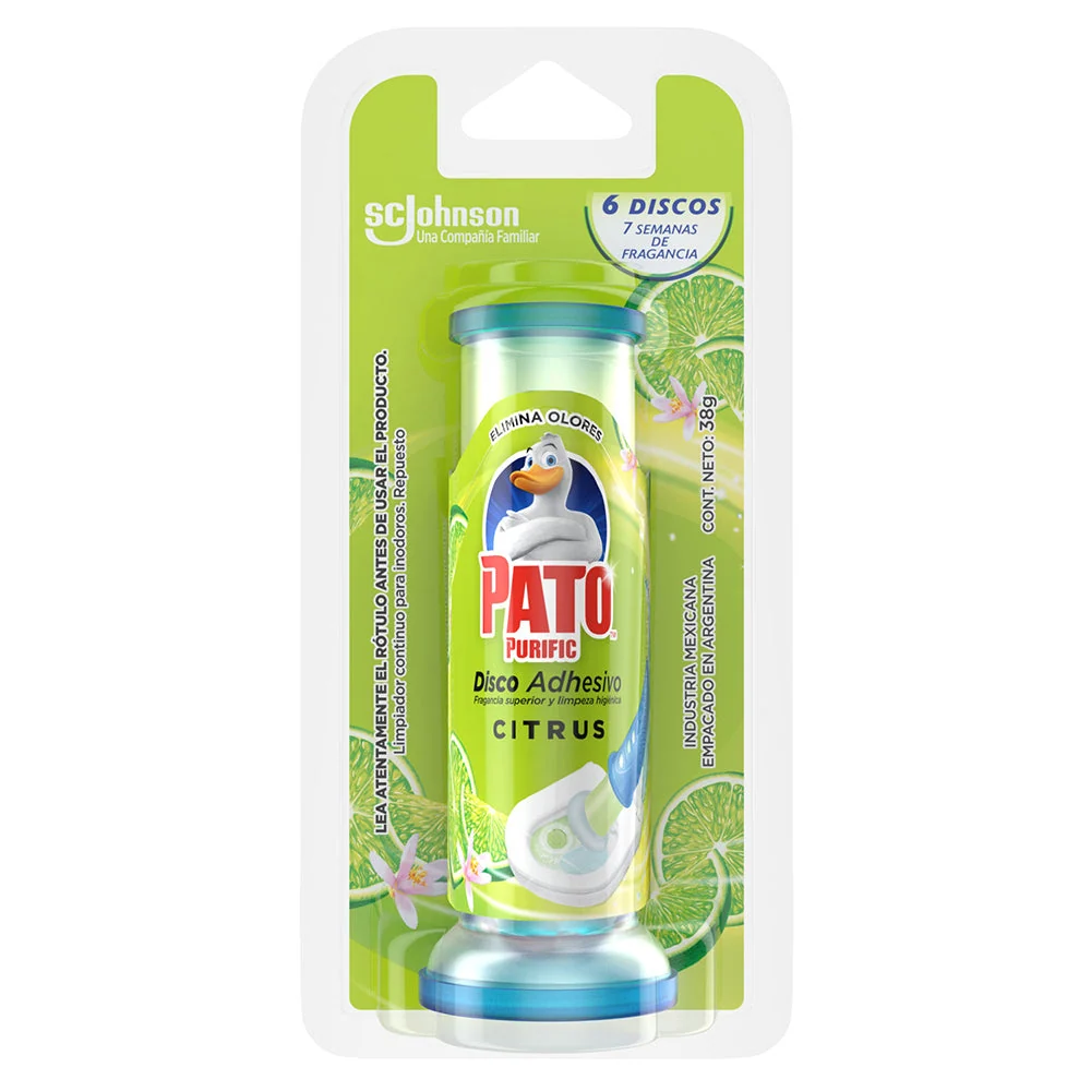 Discos Activo Citrus Repuesto 36 ml PATO PURIFIC