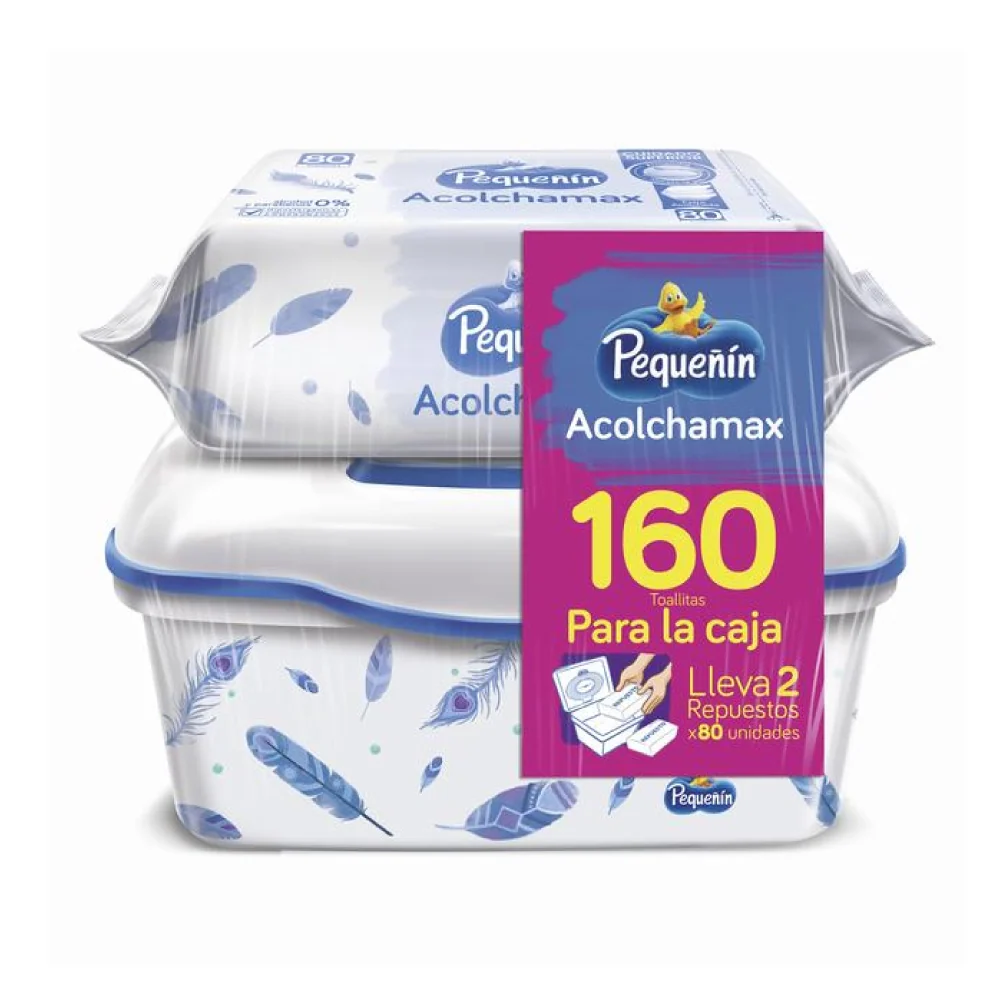 Toallas Hum Acolchada x160+Caja Pequeñ PEQUEÑIN