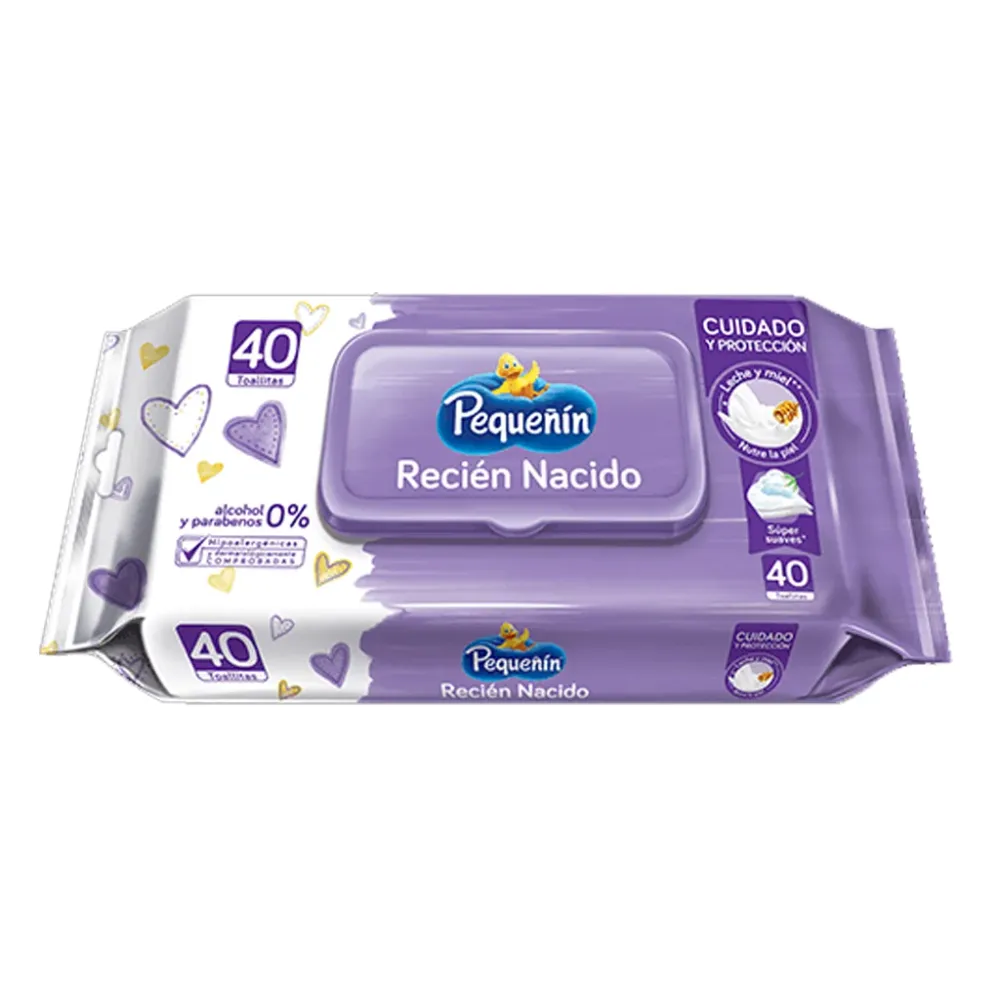 Toallas Hum Recien Nac X40 Pequeñ PEQUEÑIN