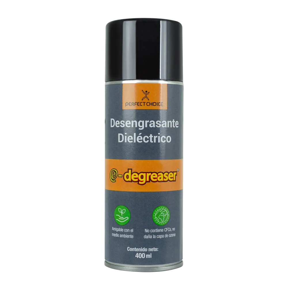 Desengrasante Dieléctrico para Equipo Electrónico 400g E-Degreaser | PERFECT CHOICE