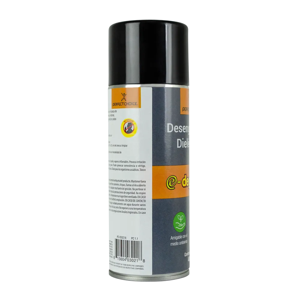 Desengrasante Dieléctrico para Equipo Electrónico 400g E-Degreaser | PERFECT CHOICE