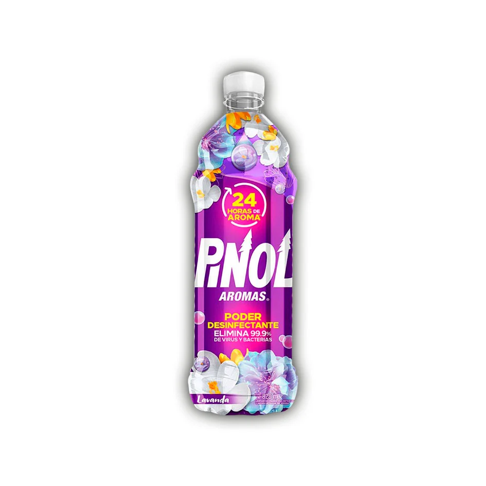 PINOL LIMPIADOR LIQUIDO AROMAS LAVANDA 828 ML