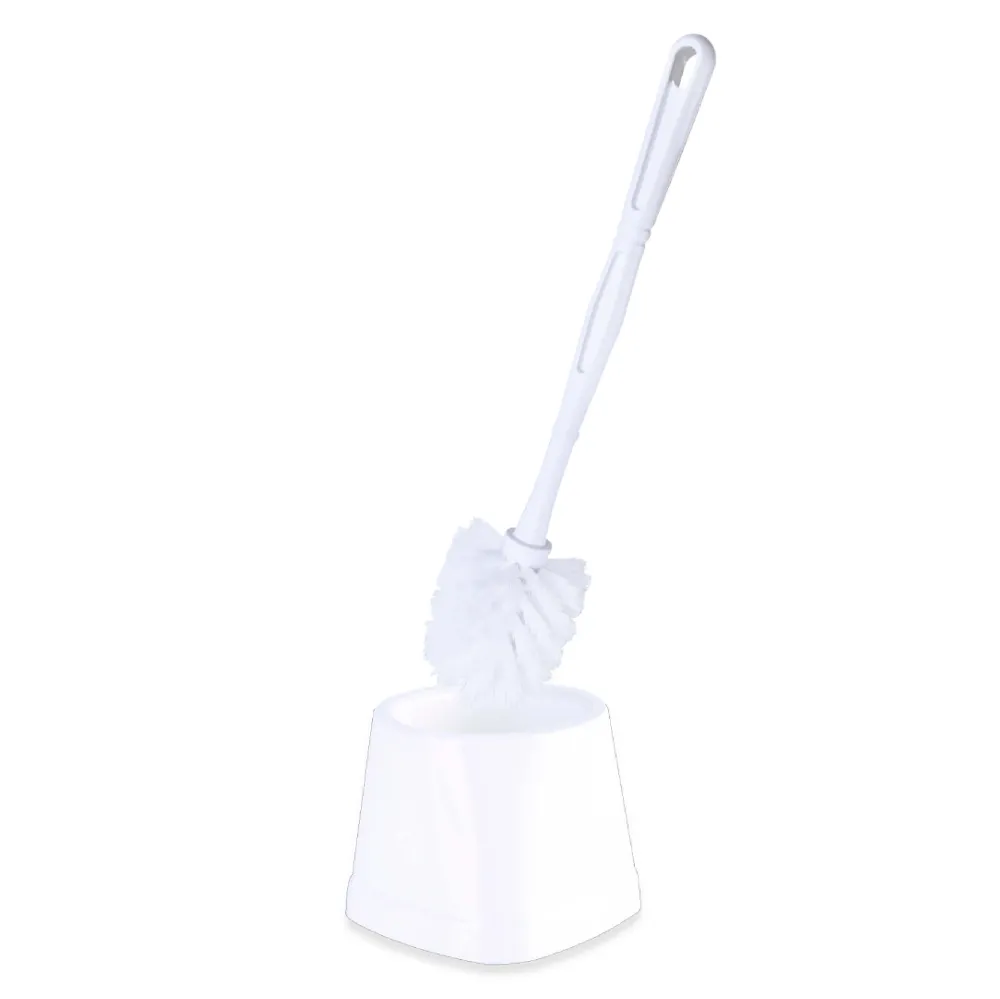 Cepillo Sanitario Pinto Con Base Blanco