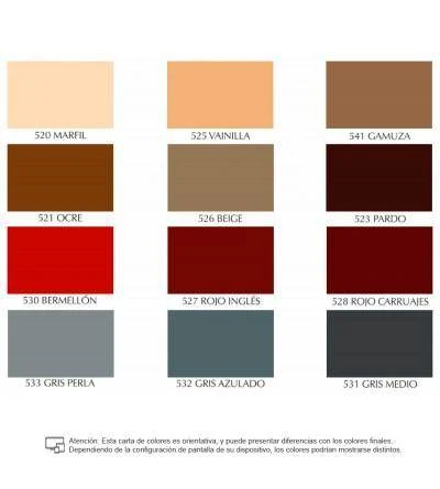 Esmalte al Disolvente Color Rojo Ingles 0.75L Pinturas Lepanto