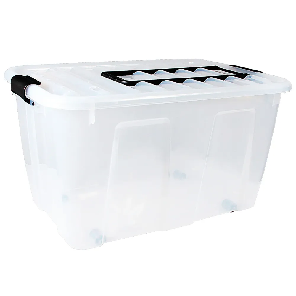 Caja de almacenamiento Crate Container Plast Team HomeBox 85L