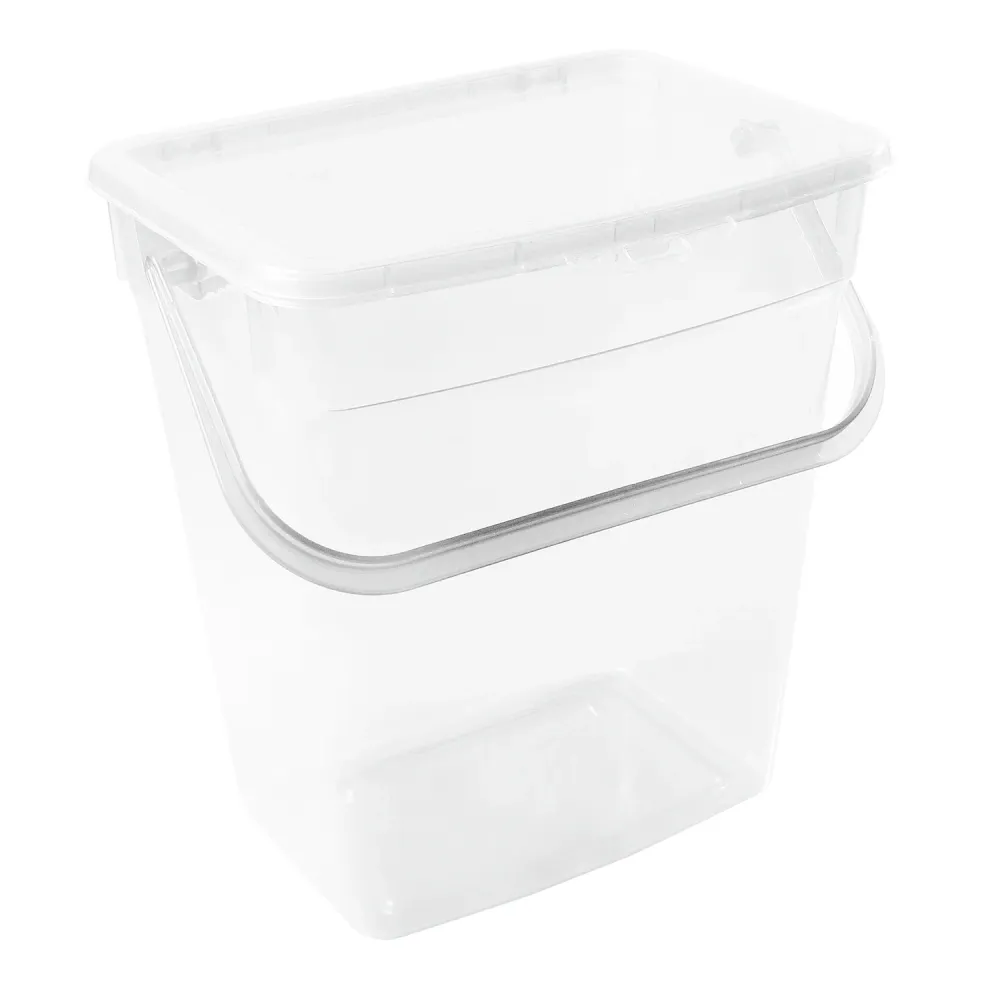 Plast Team 6L contenedor de polvo transparente