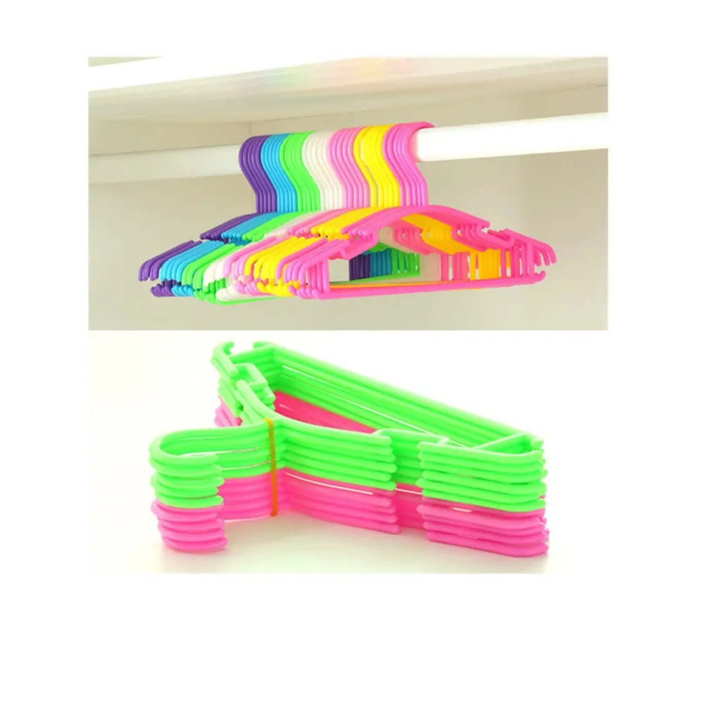 Plastic Hanger set /5pcs Pink
