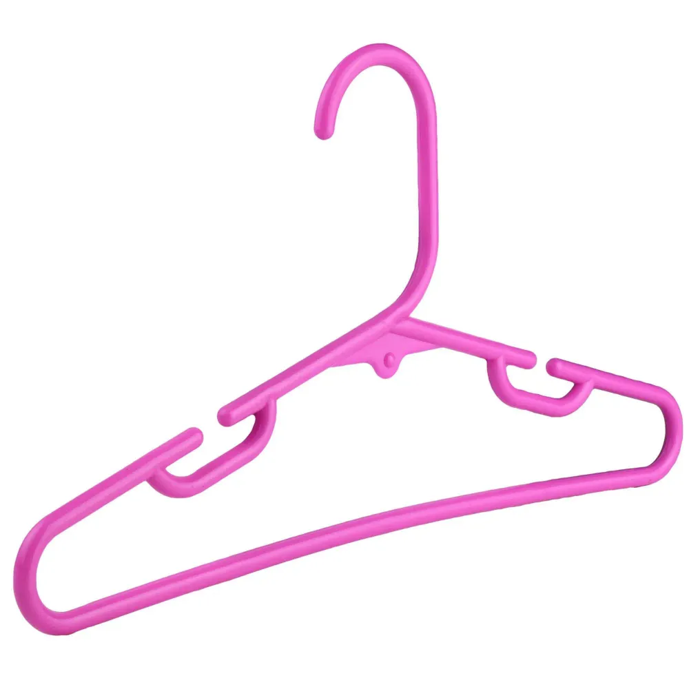 Plastic Hanger set /5pcs Pink