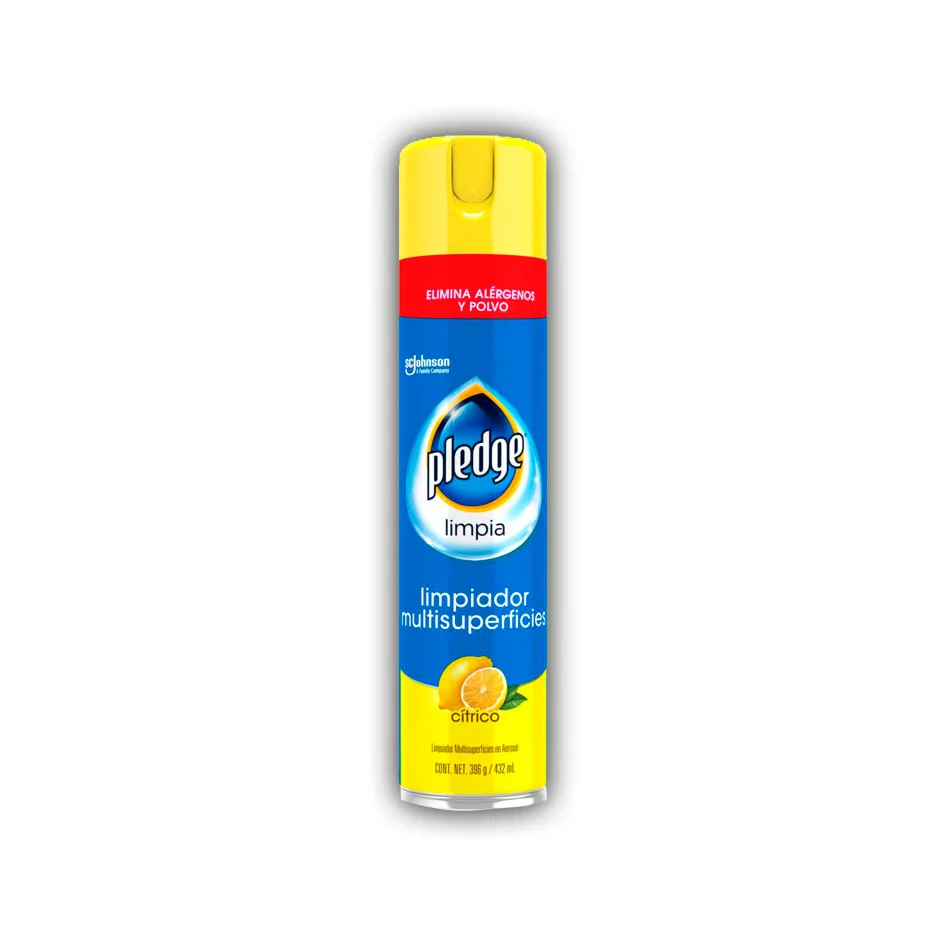 PLEDGE LIMPIADOR MULTISUPERFICIES 378 ML AROMA CITRICO