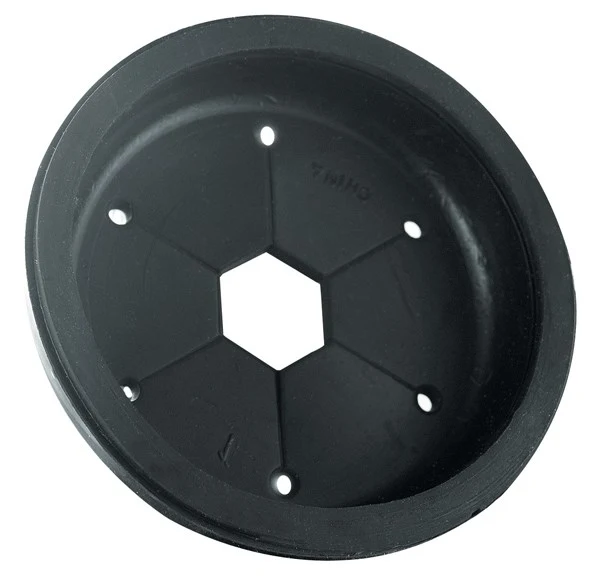 Protector contra salpicaduras desechable azul de 4" PlumbCraft