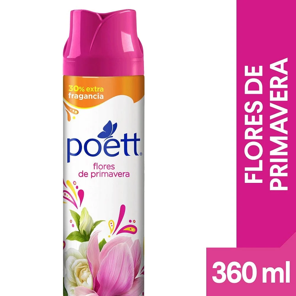 Desodorante Ambiental Brisa Primaveral 360 Ml POETT