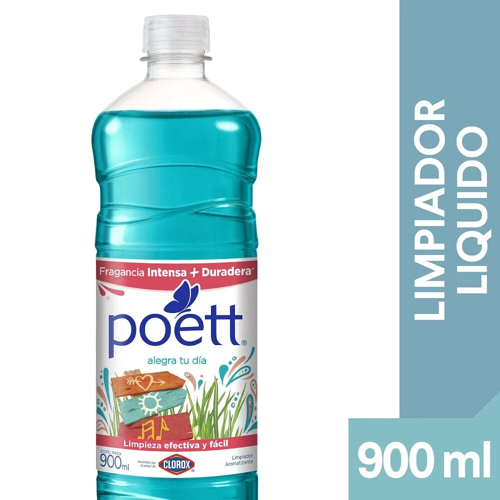 Limpiador Pisos Aroma Alegra Tu Dí 900 ml POETT