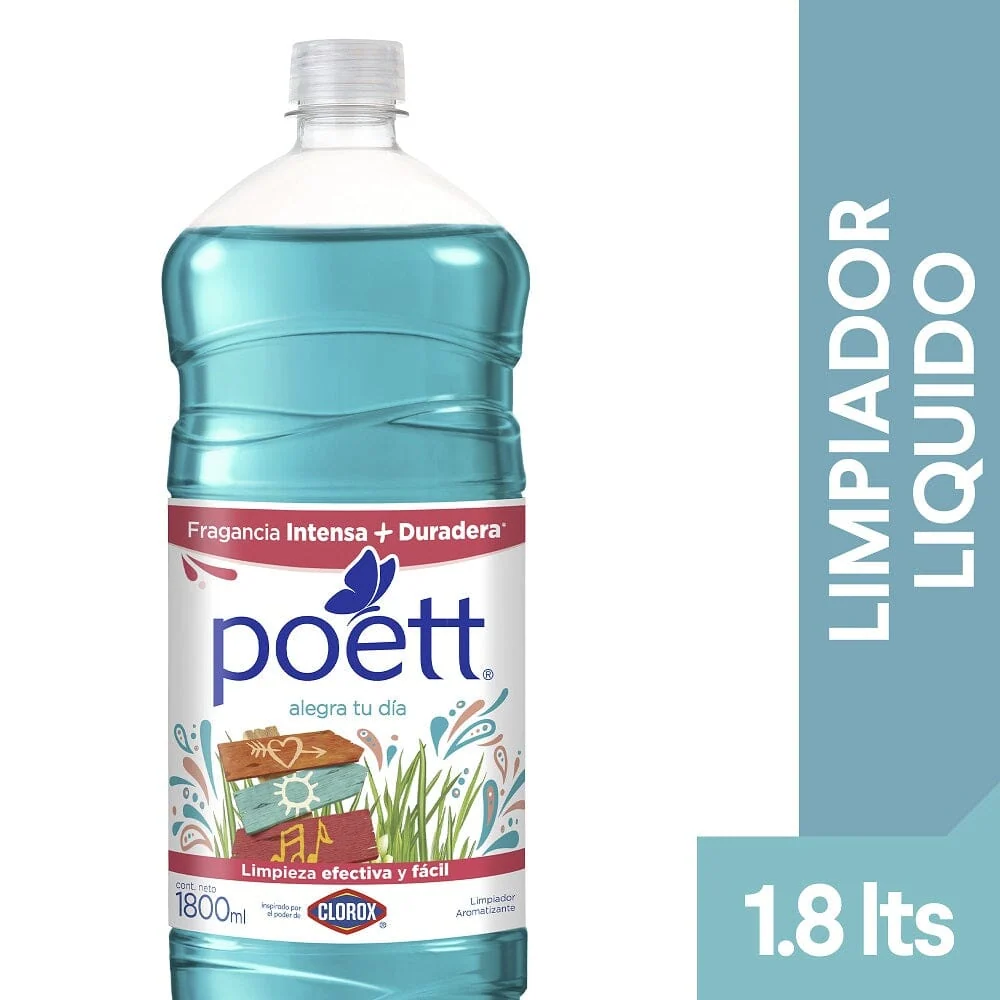 Limpiador Pisos Aroma Alegra Tu Dia 1.8 Lt POETT