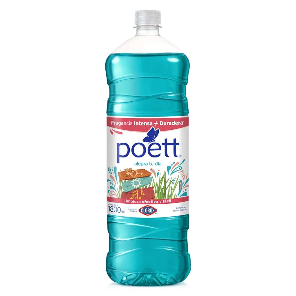 Limpiador Pisos Aroma Alegra Tu Dia 1.8 Lt POETT