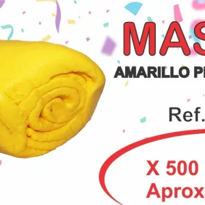 REF: 000005741 QMI. MASA AMARILLO PRIMARIO X 500 GRS APROX. Portisur