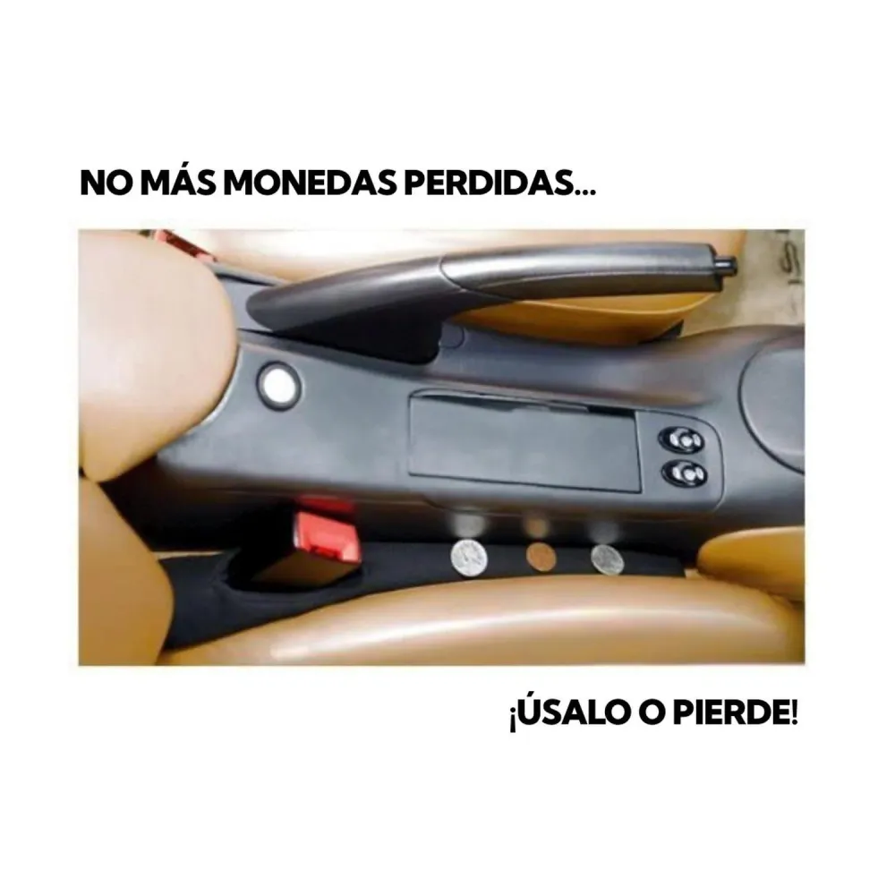 Bloqueador Anticaidas De Objetos Entre Asientos Automovil 260 Unidades PRO OUTDOOR
