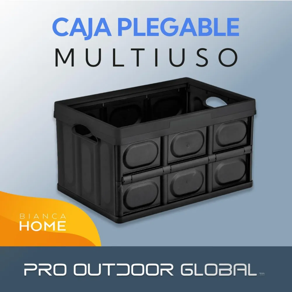 Caja Organizadora Plegable Multiuso 45L 500 Unidades PRO OUTDOOR
