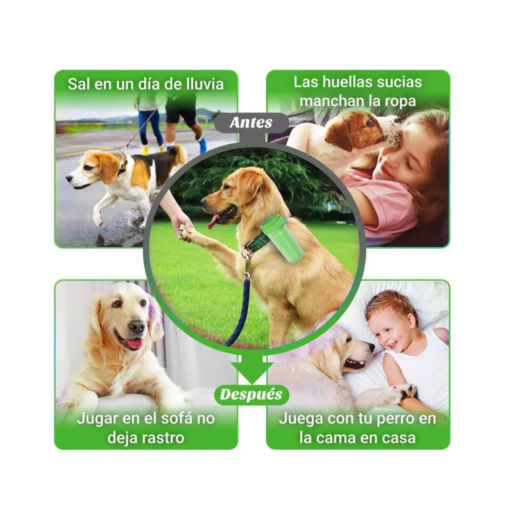Limpiador De Patas Mascota Pro Outdoor 70 Unidades