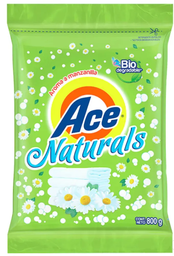 Caja Detergente Ace Naturals 800G/14P - SCG Procter & Gamble