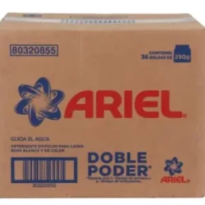 Caja Detergente Ariel 250G/36B - SCG Procter & Gamble