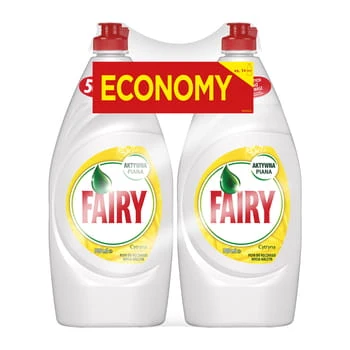 Fairy Lemon lavavajillas 2x900ml Procter & Gamble