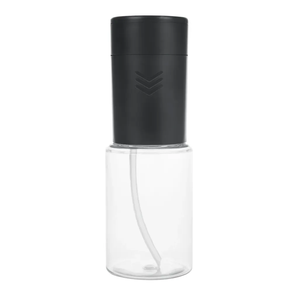 Dispensador automático Promedix, contenedor dispensador para jabones líquidos, líquidos desinfectantes, 300ml, negro, PR-5...