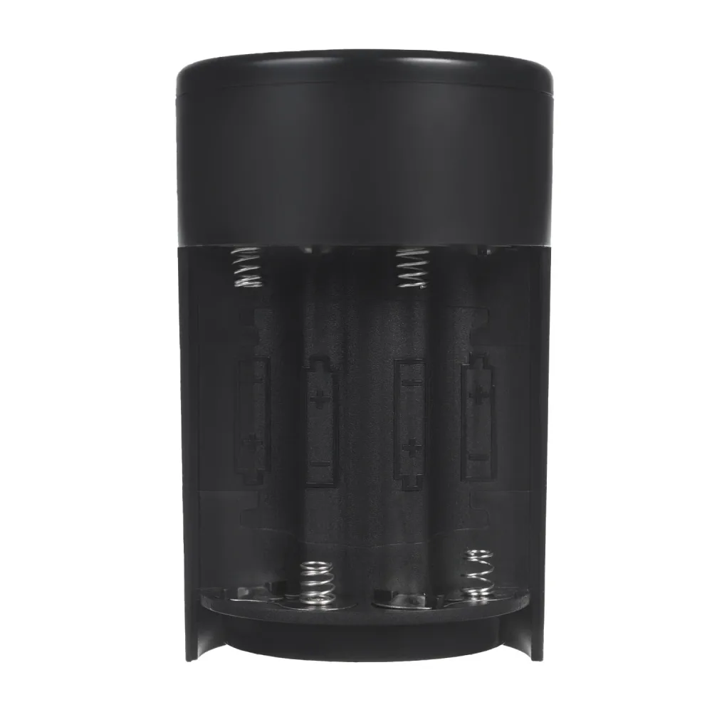 Dispensador automático Promedix, contenedor dispensador para jabones líquidos, líquidos desinfectantes, 300ml, negro, PR-5...