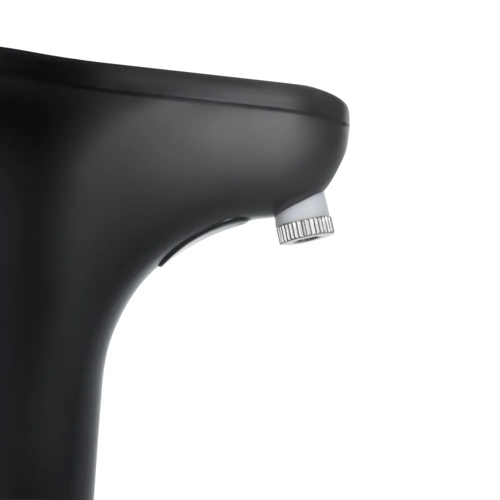 Dispensador automático Promedix, contenedor dispensador para jabones líquidos, líquidos desinfectantes, 300ml, negro, PR-5...