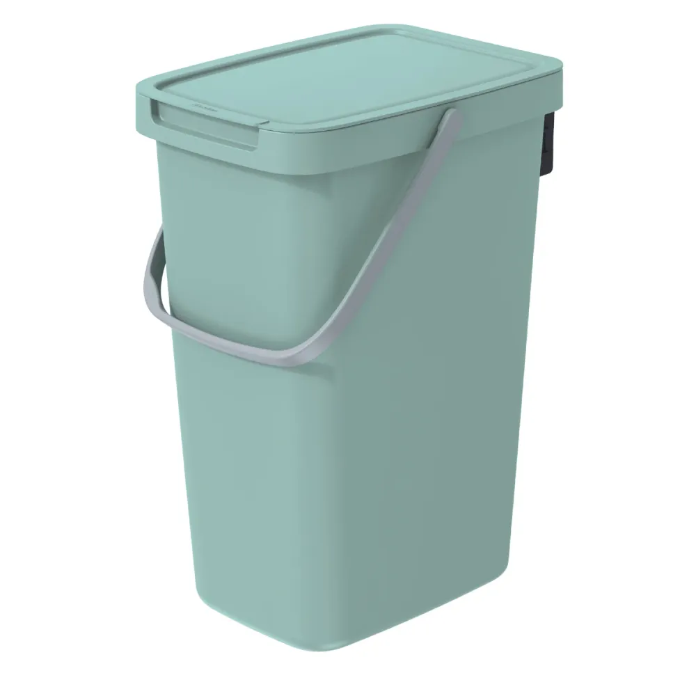 Keden Systema Q Cubo de Basura Cubo de Reciclaje 12L Verde Claro Prosperplast