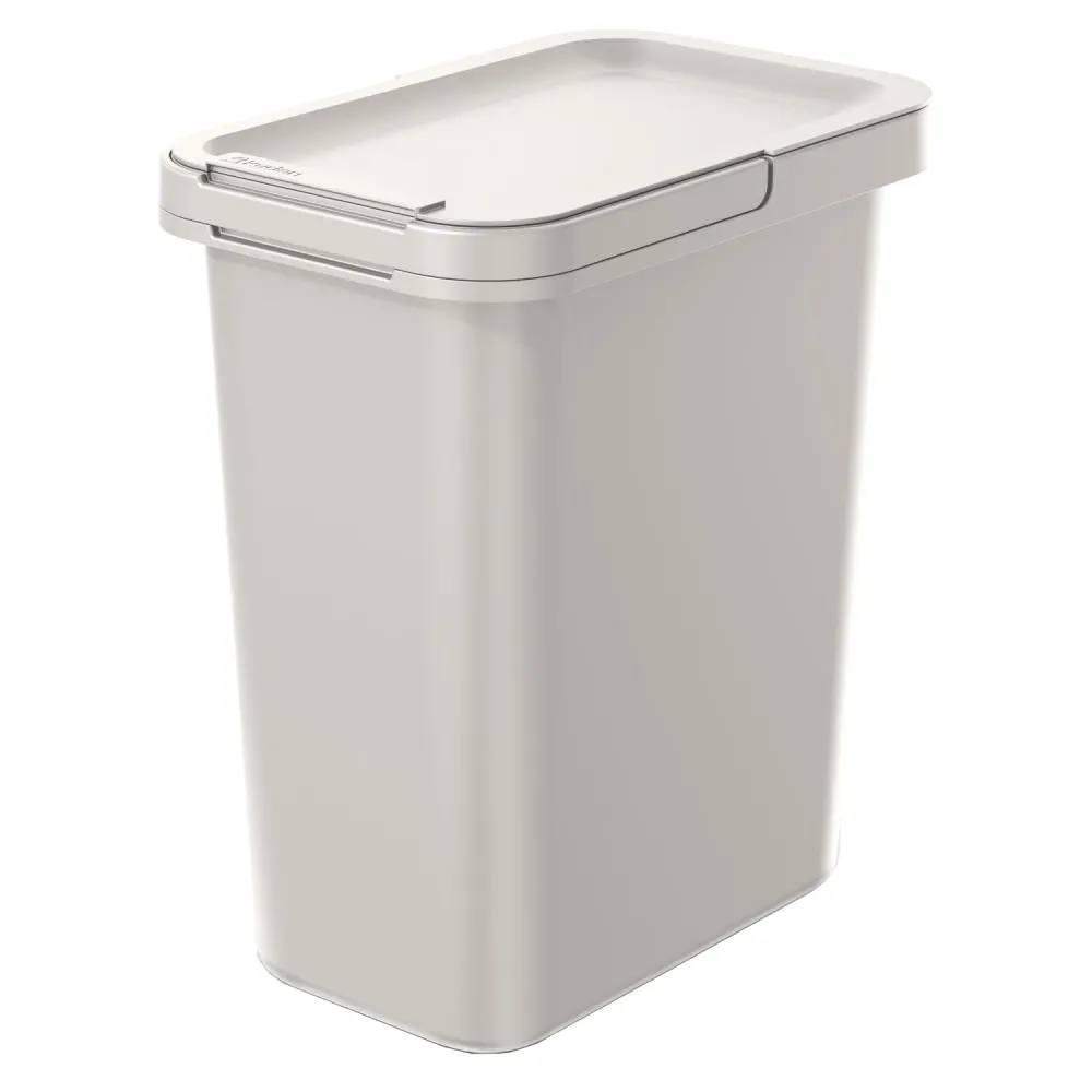Keden SYSTEMA cubo de basura - gris ceniza 12 litros Prosperplast