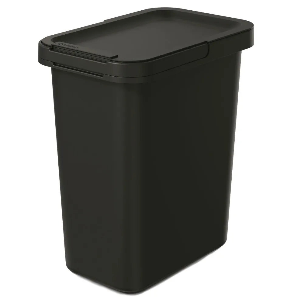 Papelera Keden SYSTEMA - negro reciclaje 12 litros Prosperplast