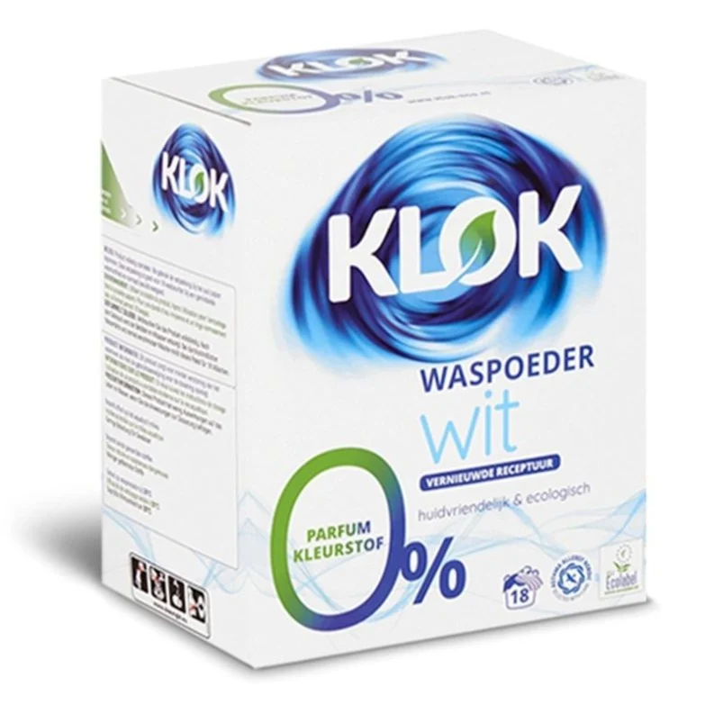 Detergente en Polvo Ropa Blanca Klok 1.17 Kg Protac