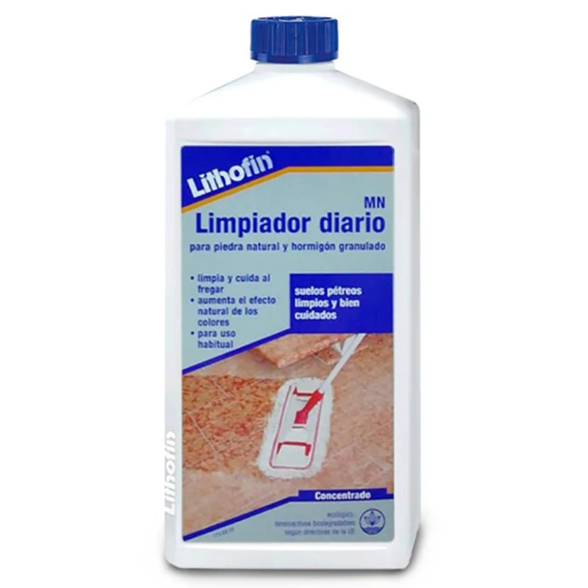 MN Limpiador Diario Pisos Duros Lithofin 1 Lt Protac