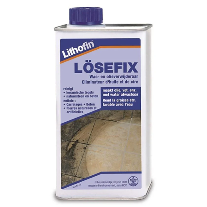 Losefix Eliminador de Cera y Aceite Lithofin 1 Lt Protac