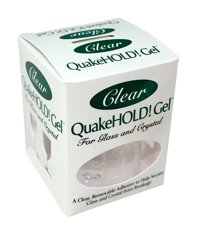Quake Hold Ready America - Gel de plástico mediano para museos, 1 paquete