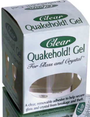 Quake Hold Ready America - Gel de plástico mediano para museos, 1 paquete