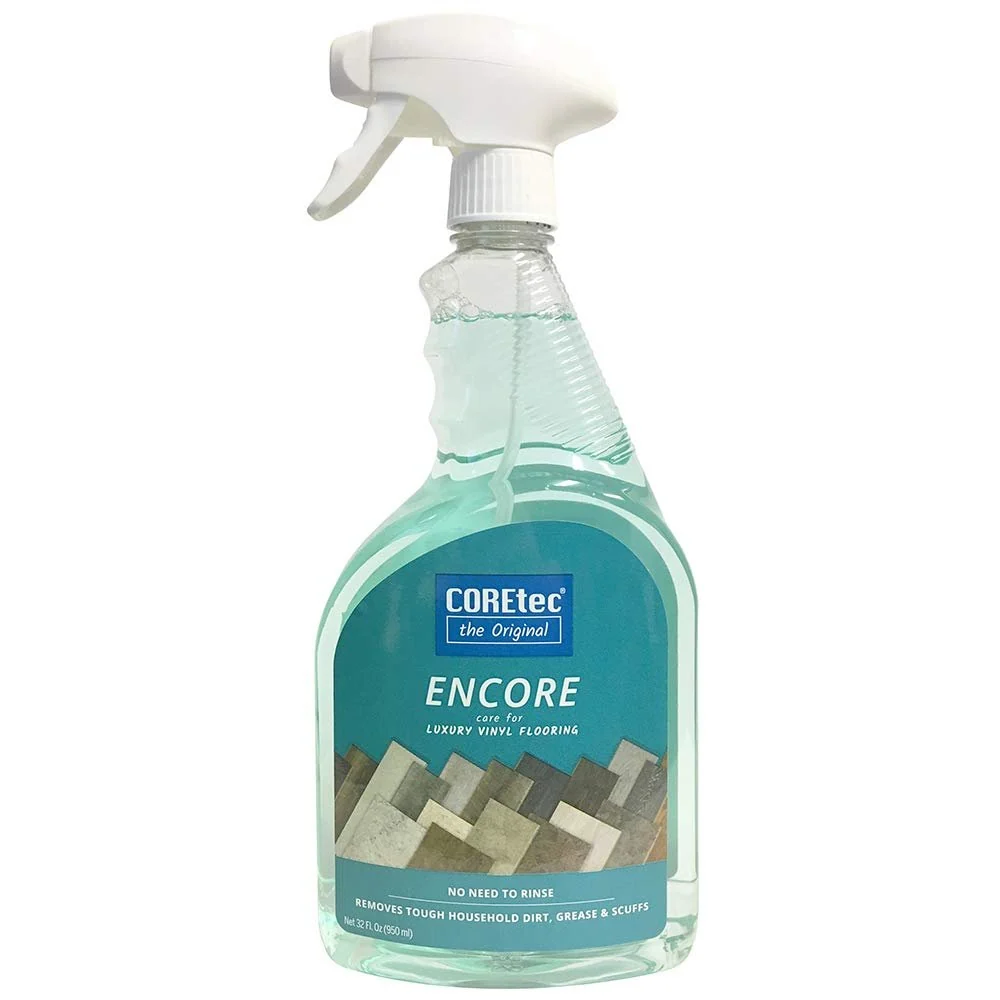 ENCORE 03Z76 Limpiador de pisos Cuidado para pisos de vinilo de lujo, botella de spray de 32 onzas Quierox - Tienda Online