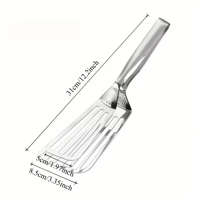 Pinza Multifunción de Acero Inoxidable 304 de Alta Resistencia - Pinza Grande y Reforzada para Parrilla Quierox - Tienda O...