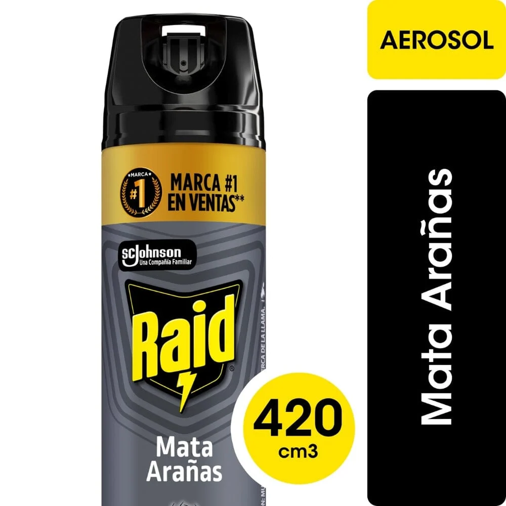 Insecticida Mata Arañas 420 Ml RAID