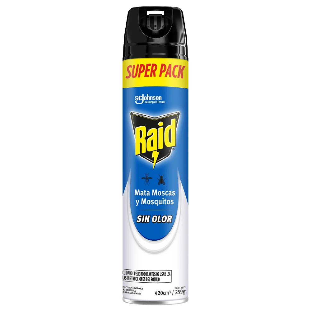 Insecticida Mata Mosquitos Moscas Y Zancudos RAID
