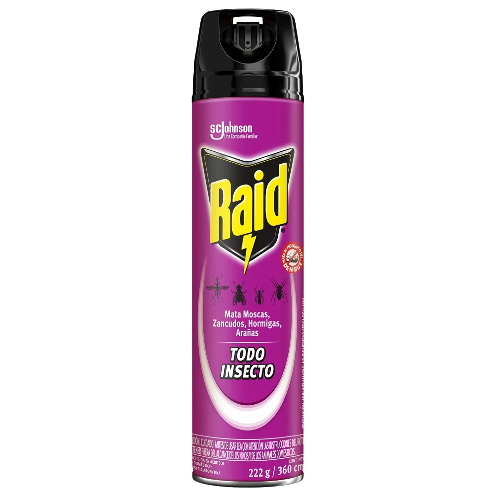 Insecticida Todo Insecto 360 Cc RAID