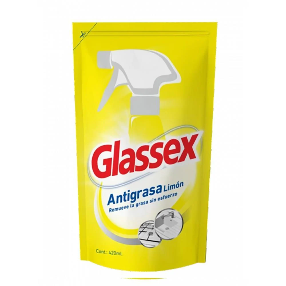 Antigrasa Limon Recarga Glassex 420 ml RB