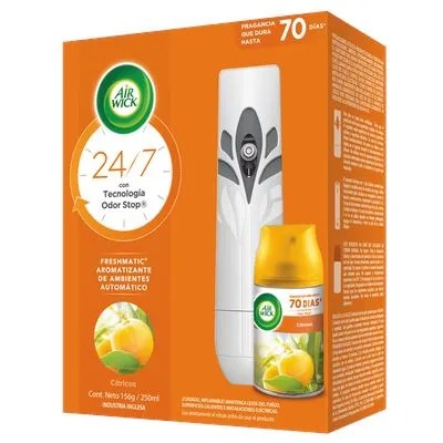 Aromatizante de Ambientes Aerosol Citrico Airwick 250 ml RB
