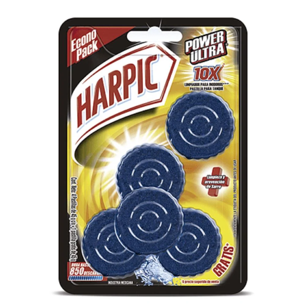 Bloque Acuatico Harpic x 5 RB