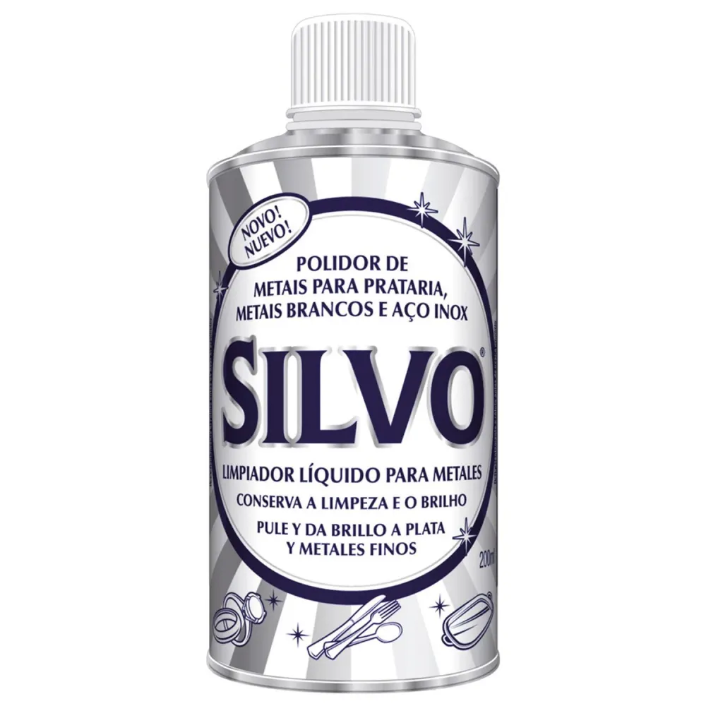 Limpiador de Metales 200 Silvo 200 ml RB