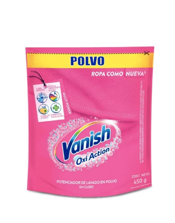 Quitamanchas Ropa Color Polvo Recarga Vanish 450 gr RB