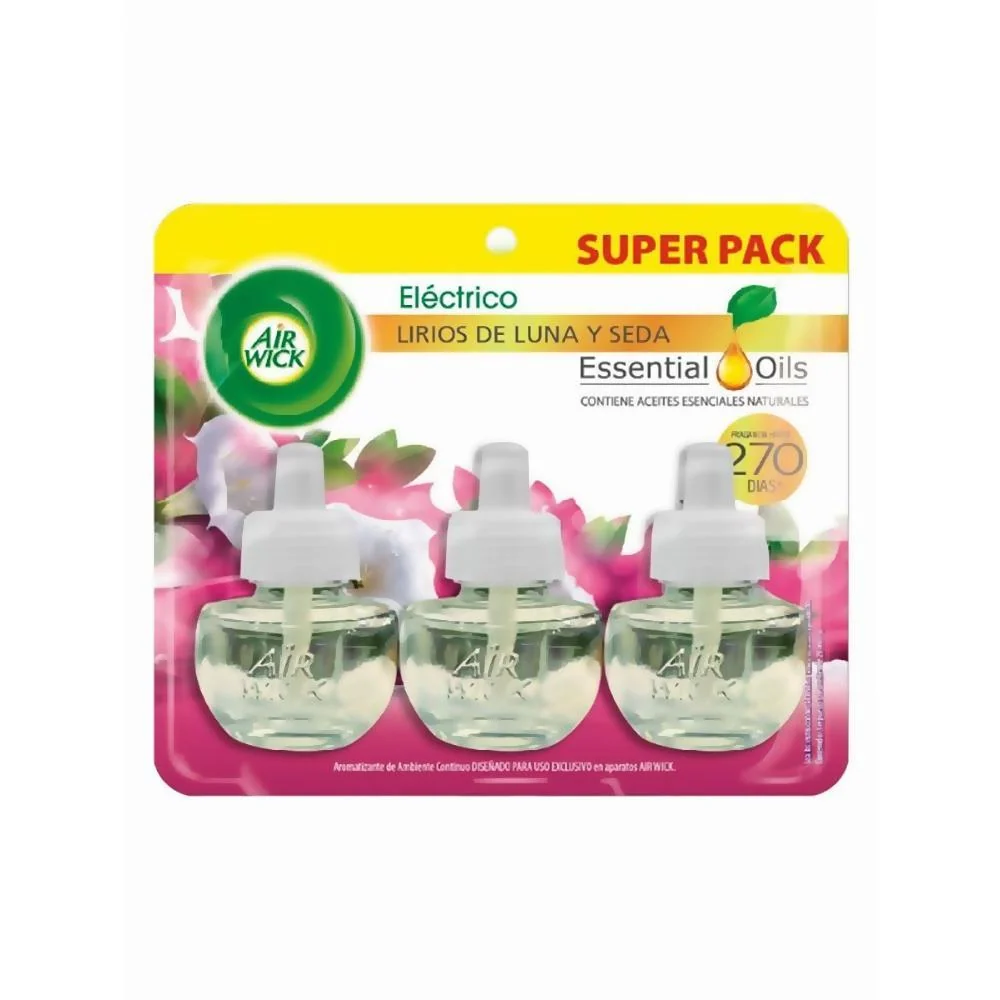 Recarga Desodorante Electrico Lirios Airwick 3 Un RB